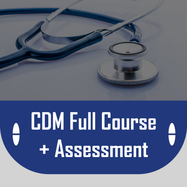 CDM Full Course Recorded + CDM Assessment