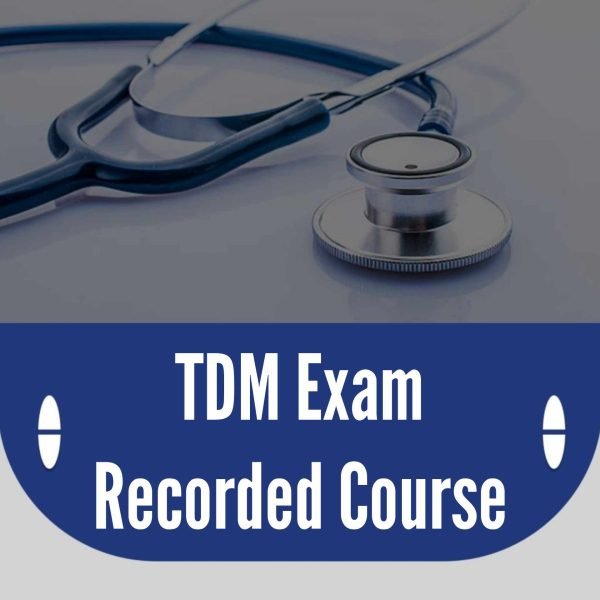 Therapeutic Decision-Making (TDM) Recorded Course